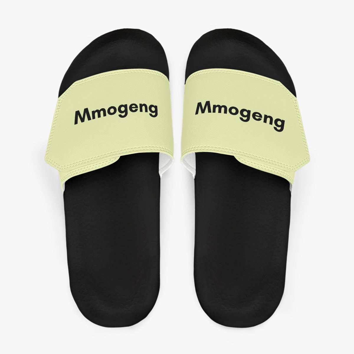 Mmogeng Beige Lightweight PVC Sandals for with Velcro Closure - Water-Resistant & Slip-Resistant