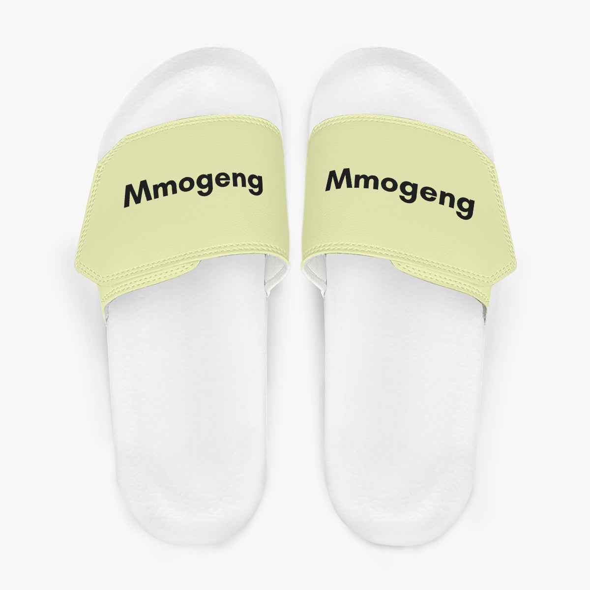 Mmogeng Beige Lightweight PVC Sandals for with Velcro Closure - Water-Resistant & Slip-Resistant