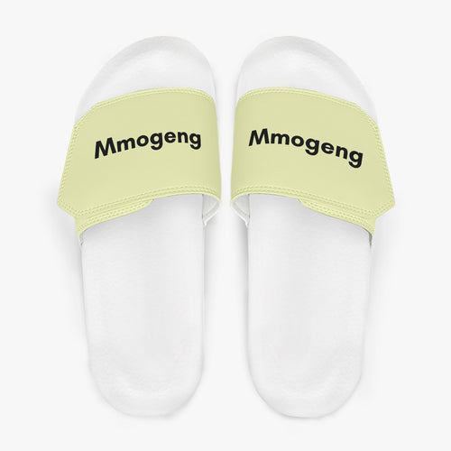 Mmogeng Beige Lightweight PVC Sandals for with Velcro Closure - Water-Resistant & Slip-Resistant