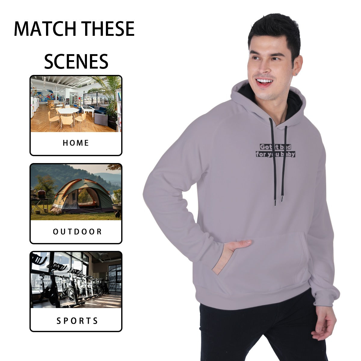 Got it bad for you baby Original Comfort Heavyweight Hoodie | Mmogeng